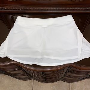 Play off the pleats skirt